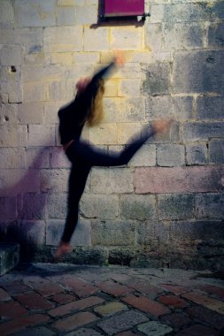 Görüntü eğitim jimnastikçi