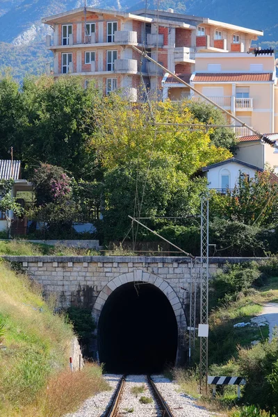 Túnel ferroviário em Bar — Fotografia de Stock