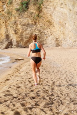 görüntü eğitim kız sporcunun