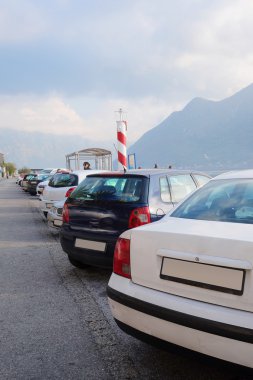 Kotor, Karadağ için bir park arabalar