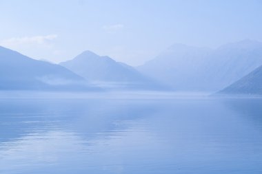 Karadağ görüntü ile dağ manzarası