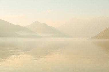 Karadağ görüntü ile dağ manzarası