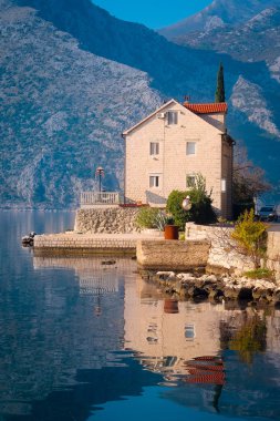 Karadağ görüntü ile dağ manzarası