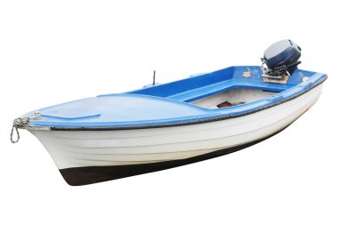 görüntü izole bir tekne