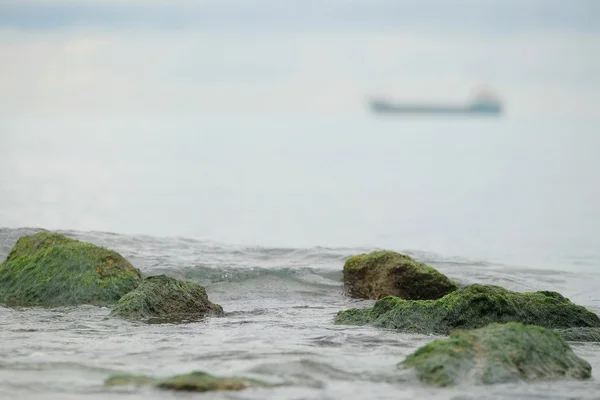 Nave en mar abierto — Foto de Stock