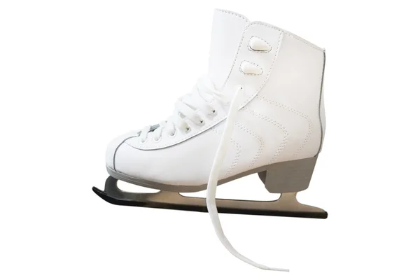 White skate isolated — Stock Photo, Image