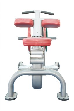 jimnastik cihazları beyaz zemin altında