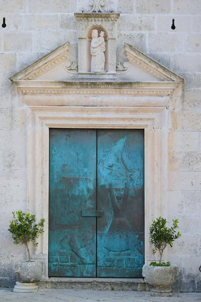 Edifícios antigos em Perast — Fotografia de Stock