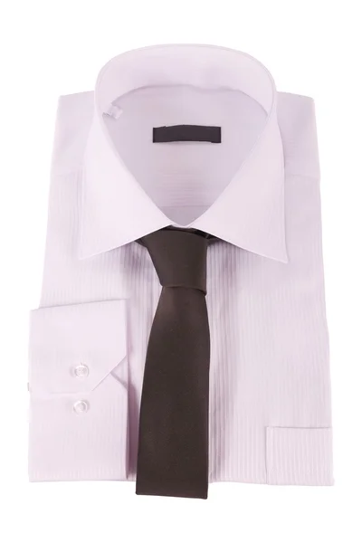 Cravatta su una camicia Foto Stock Royalty Free