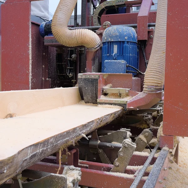 Woodworking factory machine — Stock Photo, Image