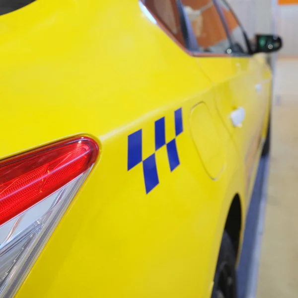 Taxi gelb — Stockfoto