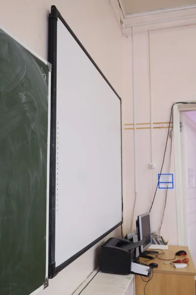 Schoolboard em uma sala de aula — Fotografia de Stock