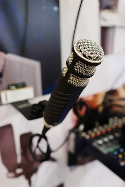 Image of a microphone — Stock Photo, Image