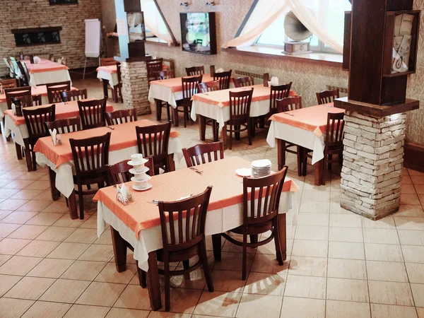 Interior of a modern cafe — Stock Photo, Image