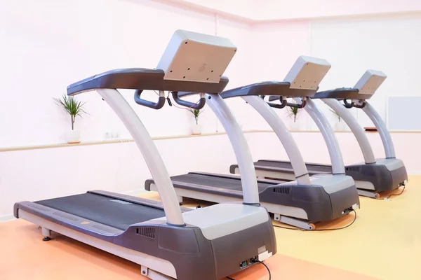 Interior of a modern fitness hall — Stock Photo, Image