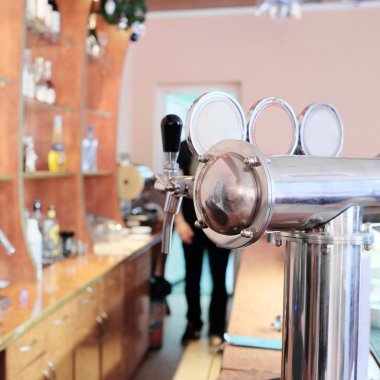 İç modern bar veya Restoran