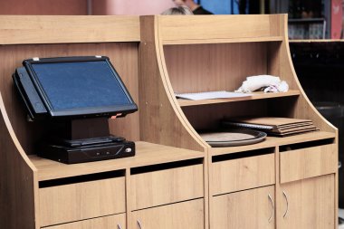 restoranda garson için istasyonu