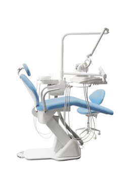 Diş sandalye beyaz arka plan altında izole