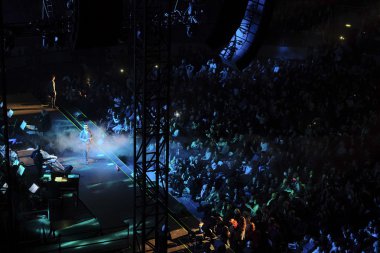 Roma Il Volo konser sırasında seyirci Salonu