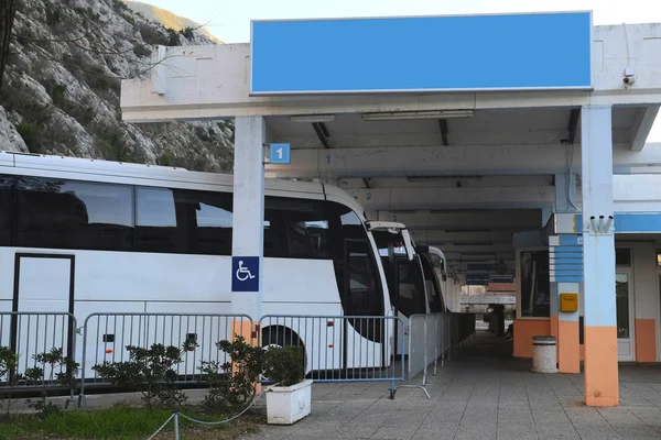 A bus station — Stock Photo, Image