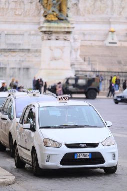 Roma içinde otopark taksi