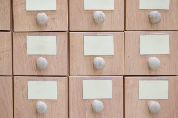 Un catálogo de la biblioteca — Foto de Stock