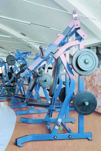 Interior of a fitness hall — Stock Photo, Image