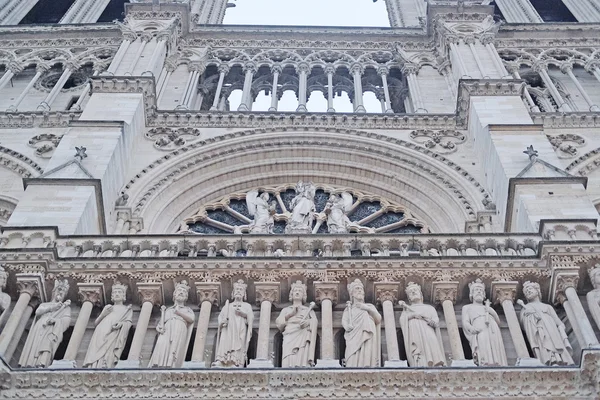 Senhora de notre de Paris — Fotografia de Stock