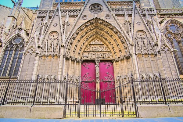 巴黎圣母院的形象 — 图库照片