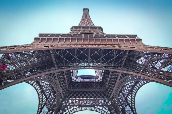 Torre Eiffel, Parigi, Francia - uno dei simboli di questa città — Foto Stock
