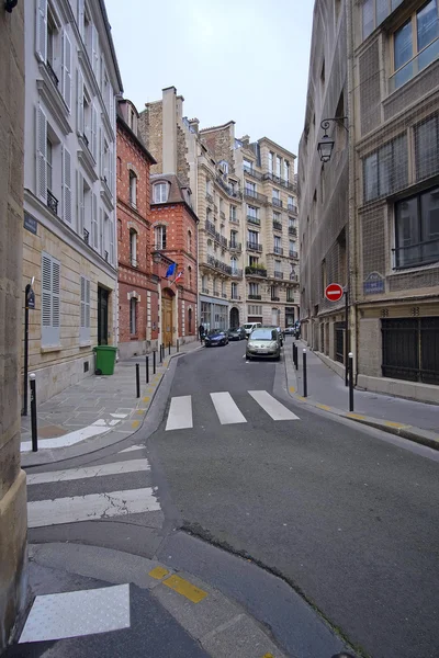 Paris'in merkezinde yaya çapraz yol — Stok fotoğraf