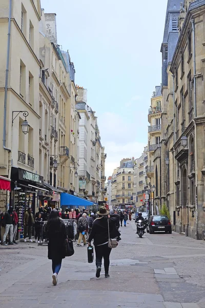 Street in a center of Paris — Stock Photo, Image