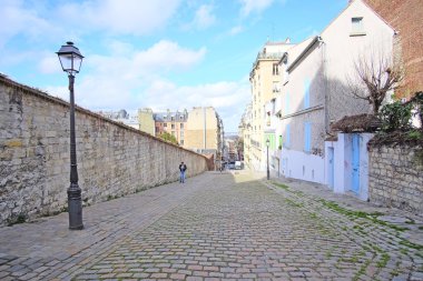Montmartre üzerinden Paris'e veiw