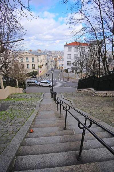 Montmartre üzerinden Paris'e veiw — Stok fotoğraf