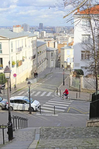 Montmartre üzerinden Paris'e veiw — Stok fotoğraf
