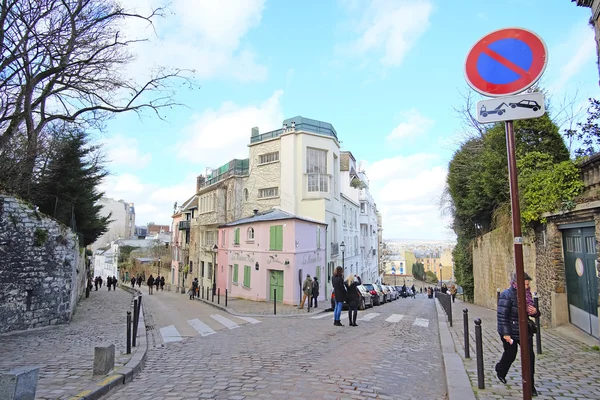 Veiw a Parigi da Montmartre — Foto Stock