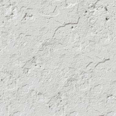 Kusursuz beyaz boyanmış beton duvar dokusu. 4K