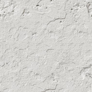 Kusursuz beyaz boyanmış beton duvar dokusu. 4K