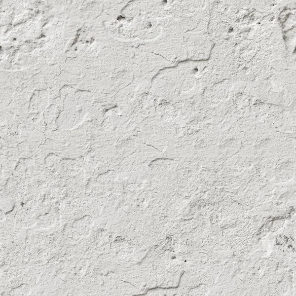 Textura de pared de hormigón pintado blanco sin costuras. 4K — Foto de Stock