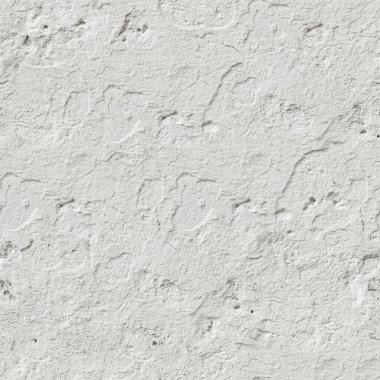Kusursuz beyaz boyanmış beton duvar dokusu. 4K