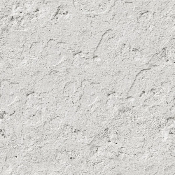 Texture murale en béton peint blanc sans couture. 4K — Photo