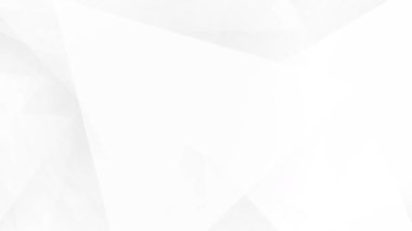 Açık gri beyaz döngülü gradyan soyut arkaplan. İş videosu sunumu, doğum günü partisi arkaplanı. Sonsuz saf teknoloji geçişi. Mesaj için yer var. Rastgele hareket eden yumuşak geometrik çizgiler