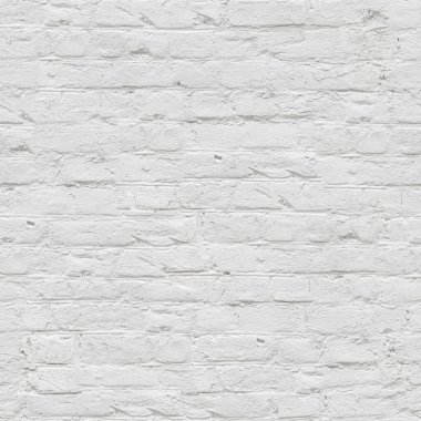 Beyaz tuğla duvarın sınırsız kusursuz deseni