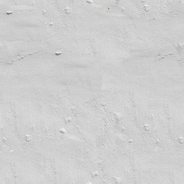 Kusursuz beyaz boyanmış beton duvar dokusu. 4K