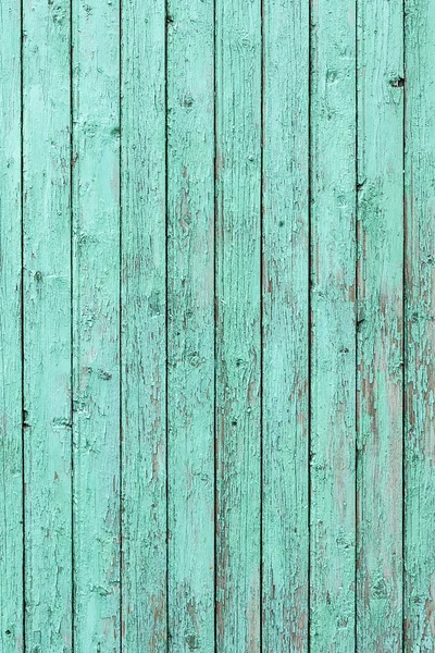 Green weathered wooden door texture — Stock Photo, Image