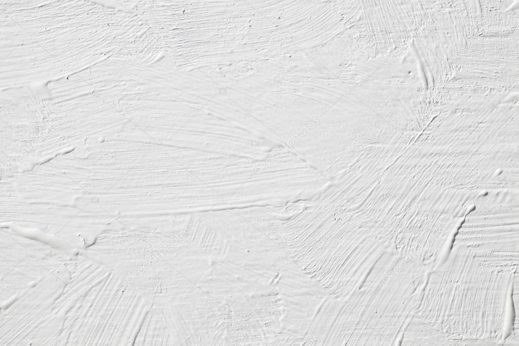 Grungy White Concrete Wall Background