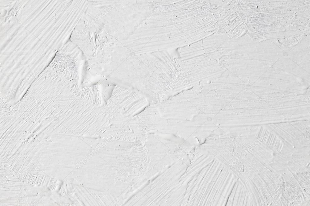 Grungy White Concrete Wall Background