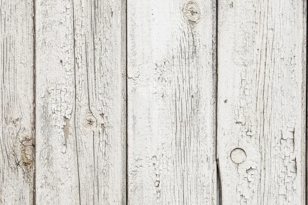 Mur en bois blanc vintage — Photo