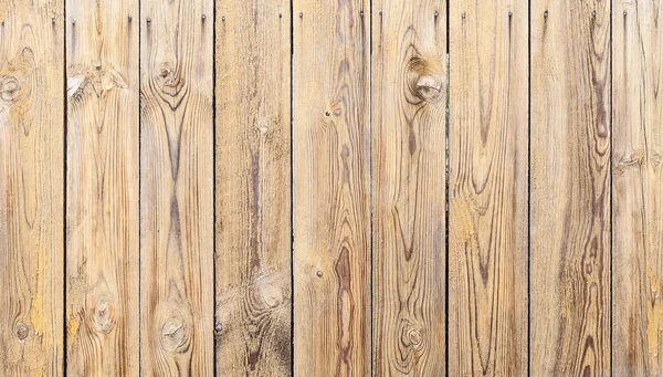 Texture de planche en bois altérée jaune vintage — Photo