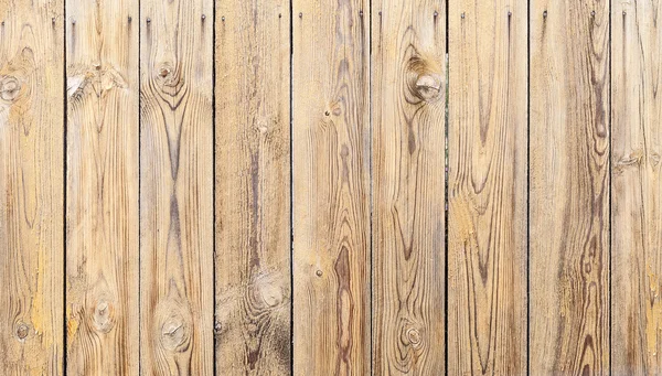 Vintage Yellow Weathered Wooden Plank Texture — Stock Photo, Image